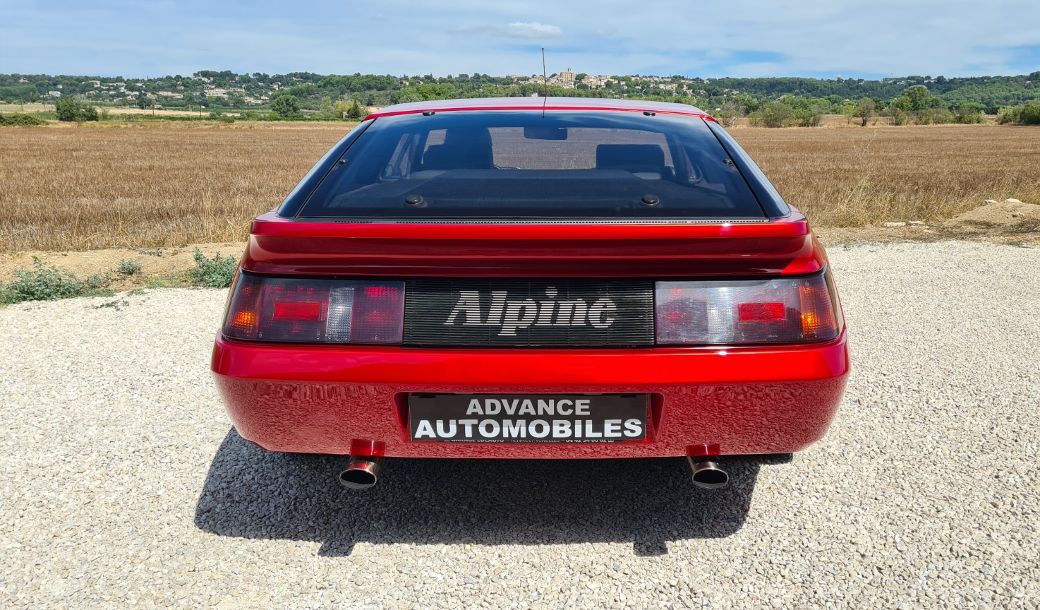Alpine GTA V6 TURBO MILLE MILES ROUGE METAL - 7