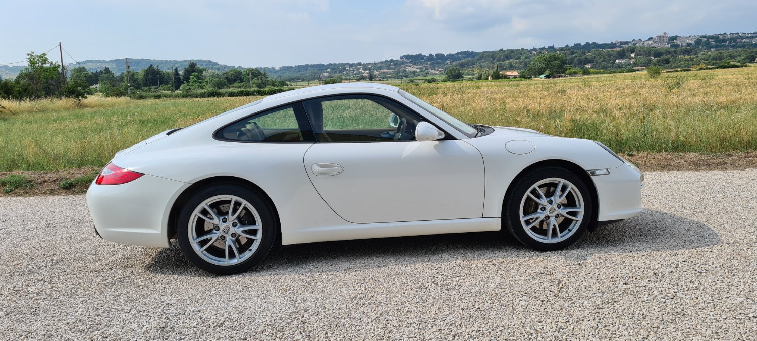 Porsche 911 997 CARRERA 3.6 345 PHASE 2 Blanc Carrara - 8