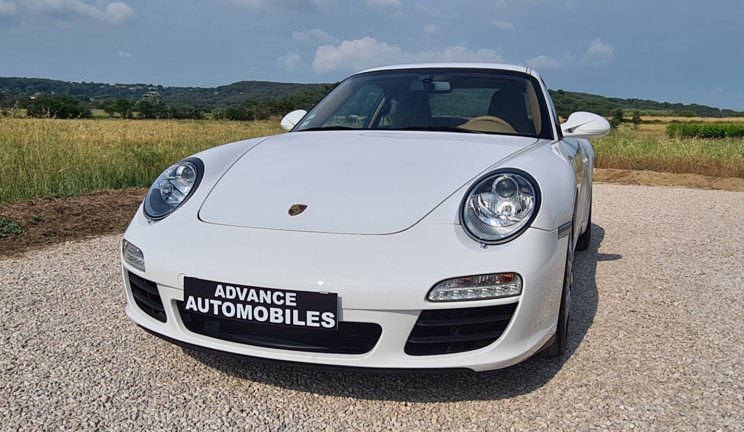 Porsche 911 997 CARRERA 3.6 345 PHASE 2 Blanc Carrara - 2