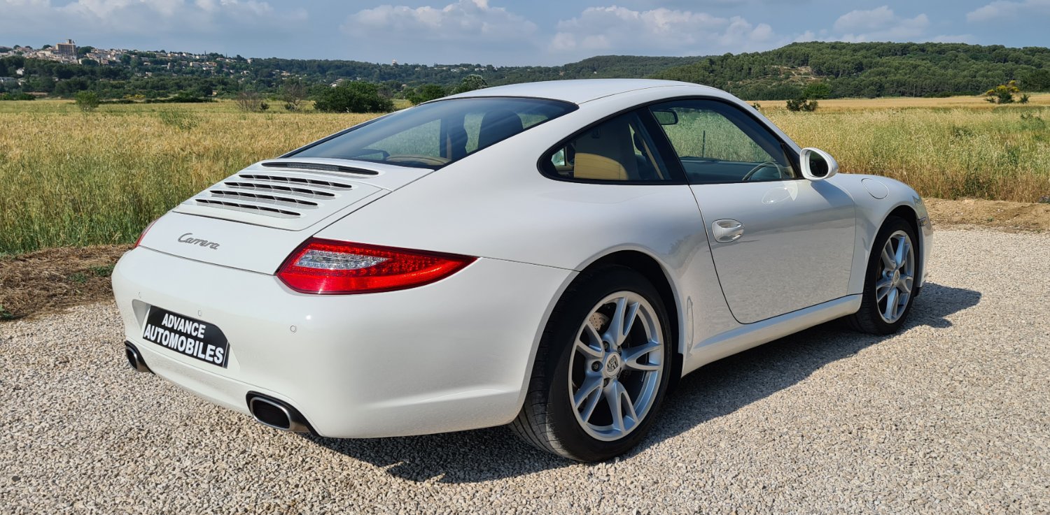Porsche 911 997 CARRERA 3.6 345 PHASE 2 Blanc Carrara - 9