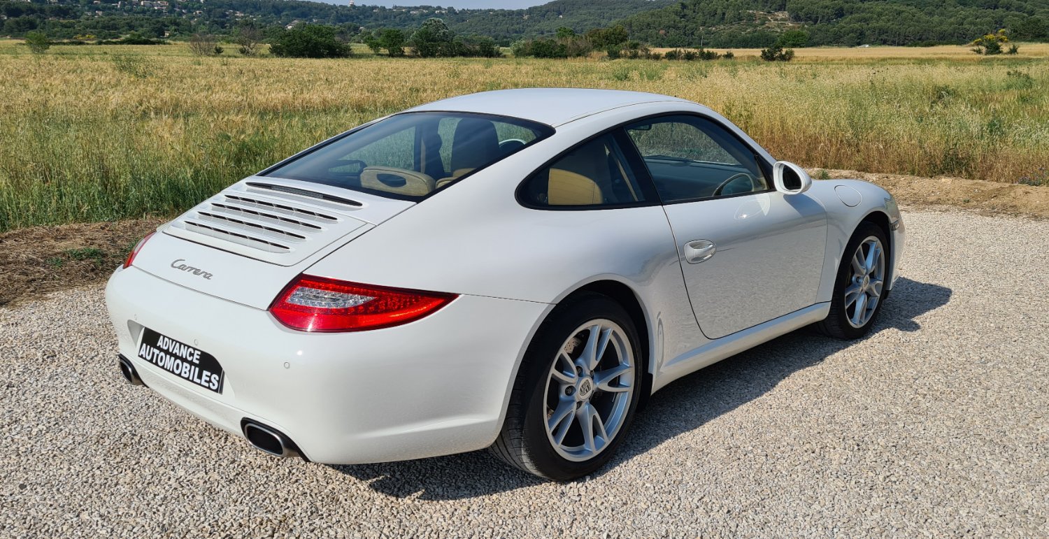 Porsche 911 997 CARRERA 3.6 345 PHASE 2 Blanc Carrara - 10