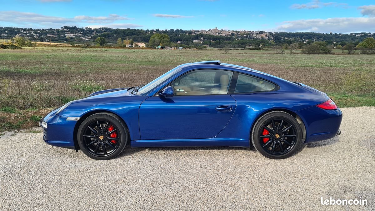 Porsche 911 997 3.6 345 Carrera PDK Bleu - 2