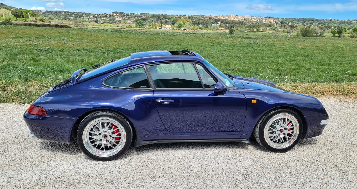 Porsche 993 CARRERA 4 3.6 272 Bleu Iris - 7