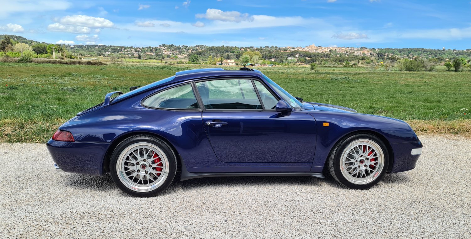 Porsche 993 CARRERA 4 3.6 272 Bleu Iris - 19