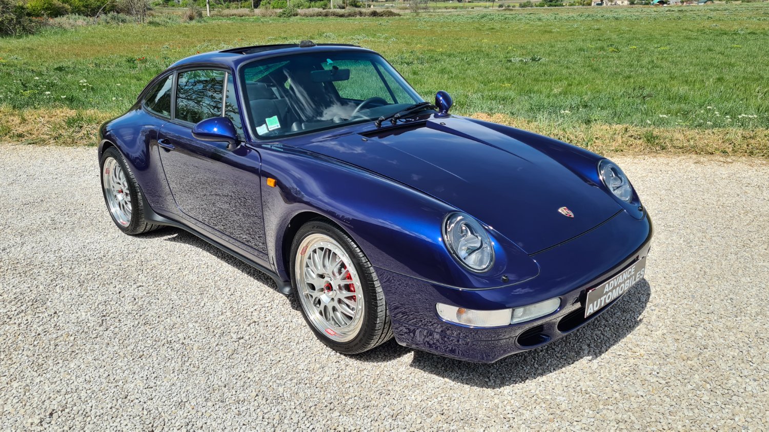 Porsche 993 CARRERA 4 3.6 272 Bleu Iris - 8