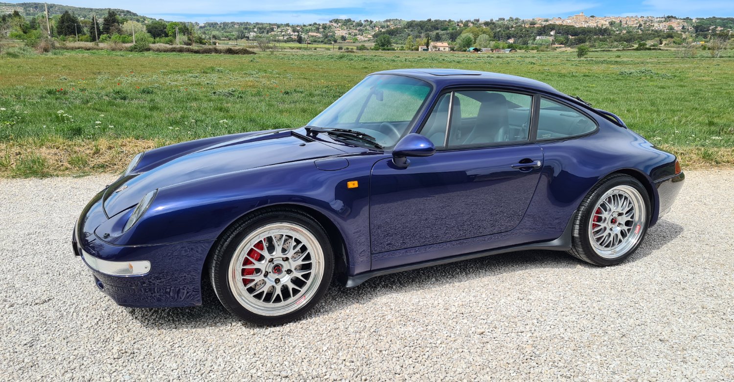 Porsche 993 CARRERA 4 3.6 272 Bleu Iris - 3