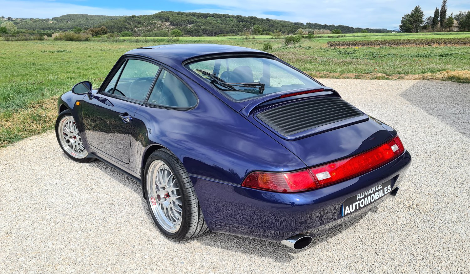 Porsche 993 CARRERA 4 3.6 272 Bleu Iris - 4