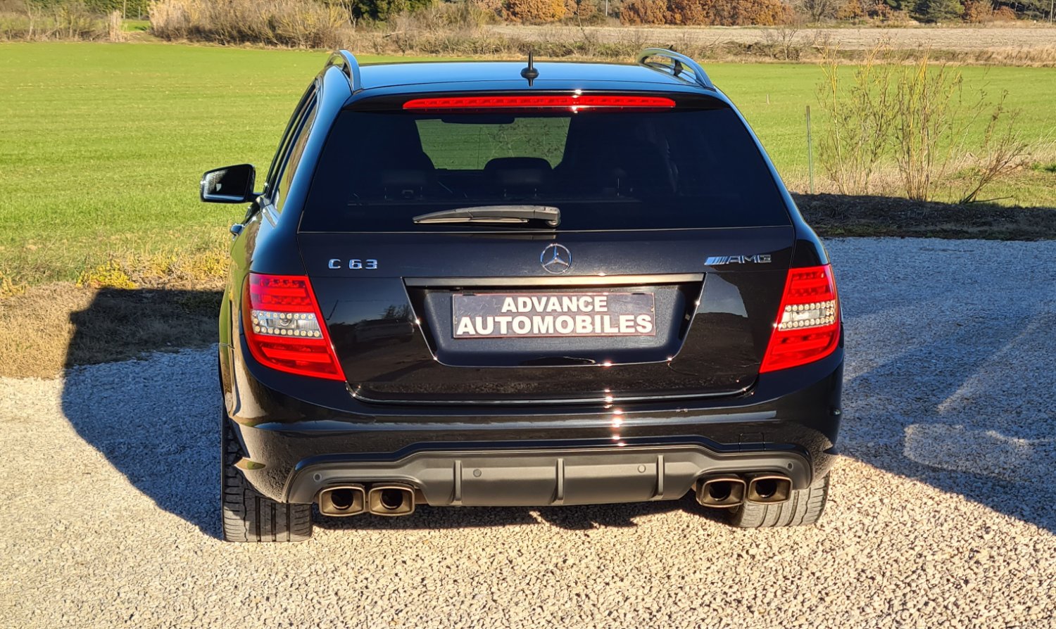 Mercedes Classe C C63 AMG SPEEDSCHIFT BREAK Nor Obsidienne - 5
